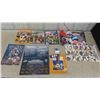 Image 1 : Vintage Winnipeg Blue Bombers Lot: Rare Uncut Sheet of Saan Football Cards, 3 