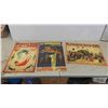 Image 1 : 3 Vintage Circus Posters 18'' x 13'' with Vivid Colors, Excellent Condition