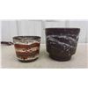 Image 2 : West Germany Mid Century Modern Lot: 2 Planters, 1 Vase, 1 Lamp -All Excellent Condition