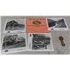 Image 8 : Antique Railway Lot: Caboose Oil Lamp, CPR Insulator, CPR Creamer, 500 Line Switch Lock 
