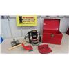 Image 1 : Craftsman Router with Case, Bits & Guide