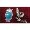Image 9 : Fashion Jewelry, Some Vintage: Broaches, Earrings, Watch 