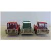 Image 2 : Vintage Buddy L Tow Truck 6 1/4'' x 3 1/2'' x 3 3/4'' , Cargo Livestock 6'' x 3 1/4'' x 4'' , 
