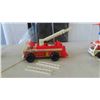 Image 8 : Vintage Fisher Price Toys : Train with Car, Mini Bus, Firetruck, Airplane, Tow Truck