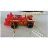 Image 9 : Vintage Fisher Price Toys : Train with Car, Mini Bus, Firetruck, Airplane, Tow Truck