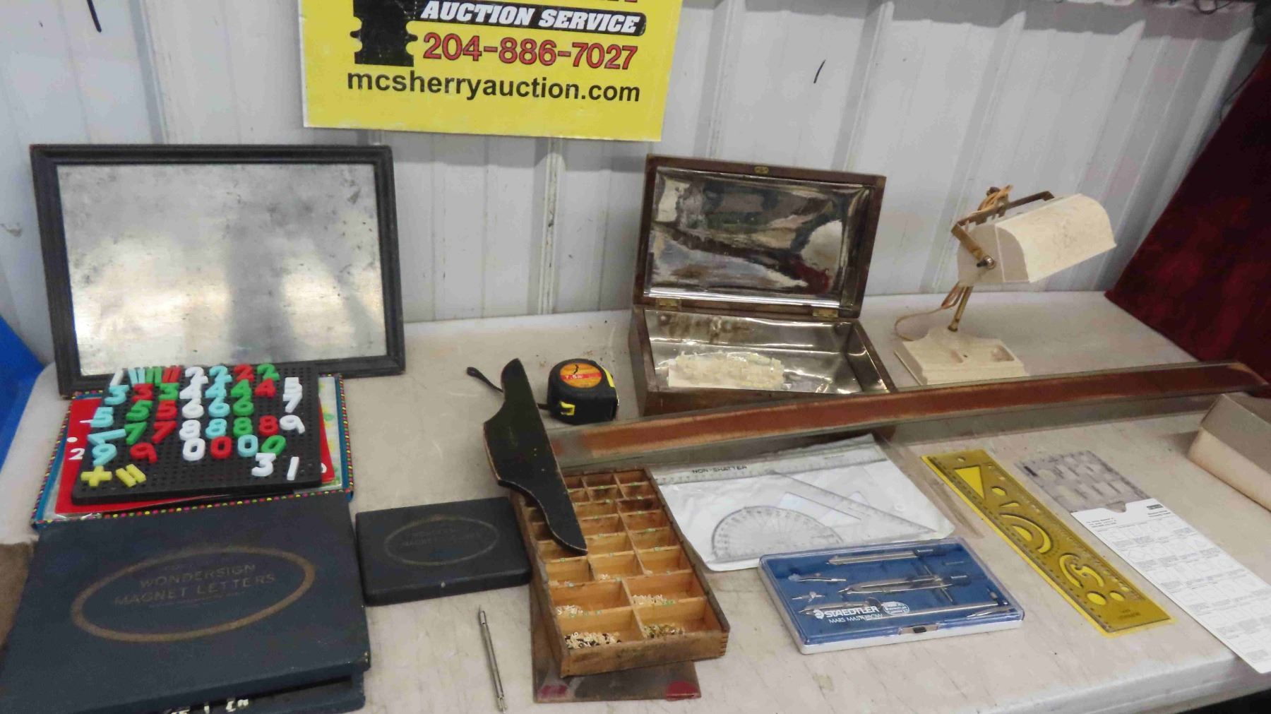 Drafting Tools , Lettering of All Sizes (Some Magnetic)