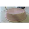 Image 3 : Vintage Pink Enamel Wash Basin 24'' x 16'' , Rolling Doll Crib No Bottom Support 