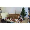 Image 1 : Christmass Tree 30'' Tall, Lights, Ornaments, Outside Lights