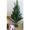 Image 2 : Christmass Tree 30'' Tall, Lights, Ornaments, Outside Lights