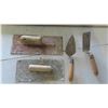 Image 4 : Concrete Working Supplies: Trowels, Pails, Brushes, Floats
