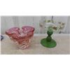 Image 9 : Variety of Figurines : Old Couple, Royal Albert , Royal Dux , Deviled Egg Plate with