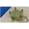 Image 8 : 3 Vintage Light Fixtures, 2 Ceiling Mount Approx. 17'' Across , Hanging 