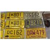 Image 2 : 17 Manitoba License Plates , Includes 1 Texas Plate