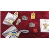 Image 4 : Pin Back Buttons , Blue Jay Stickers, Key Chains, Quaker State Bottle Opener, Plus