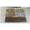 Image 3 : (13) License Plates : Manitoba 1952, 1964, 1969 , Minnesota 1947, 1958 & Others
