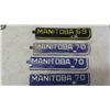 Image 9 : (13) License Plates : Manitoba 1952, 1964, 1969 , Minnesota 1947, 1958 & Others