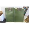 Image 2 : 2 Vintage Metal Clip Boards, Vintage Blow Torch, Plus