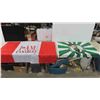 Image 1 : Boston Celtics Flag 41'' x 28'' , 'I am Canadian' Flag 59'' x 35'' 