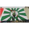 Image 2 : Boston Celtics Flag 41'' x 28'' , 'I am Canadian' Flag 59'' x 35'' 