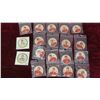 Image 1 : 19 Sheriff Hockey Coins : 2 are All Star Metal Coins #44 & #51, 17 Plastic Redwing