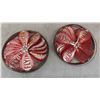 Image 3 : 13 Metal Atomic Jet Flying Saucers with Wood Launcher Spools , 18 Extra Saucers