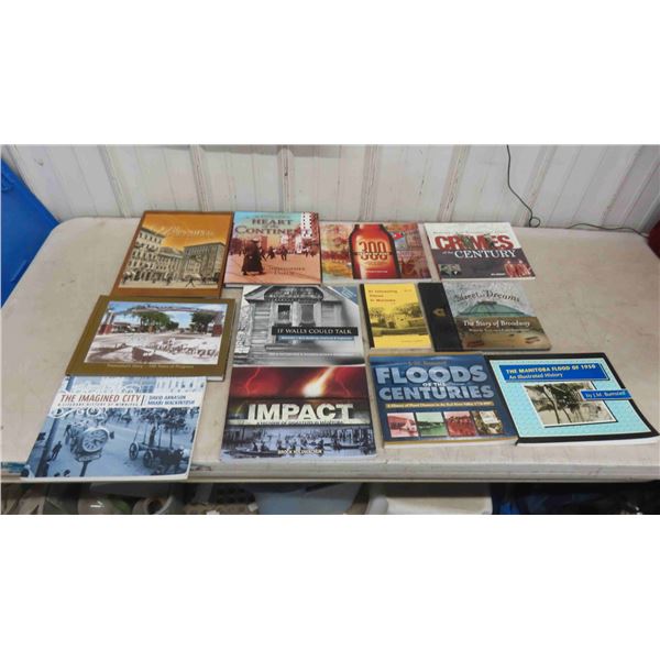12 Books on Winnipeg, Transcona, Manitoba Floods and Disasters, An 