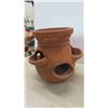 Image 3 : Large Terra Cotta Strawberry Pot, Small Ceramic
