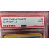 Image 2 : Graded 1999 Pokemon Game War Tortle