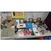 Image 1 : Office Supplies: Router, Tape Dispenser, Pens , Metal Folder Divider Clips, Plus 