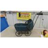 Image 4 : Vintage Doll Stroller, 1940s Era Porcelain Doll with 'Germany 996' on Back 