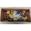 Image 8 : 9 Coca Cola Bottles with Product and Case , Collection of Matchbook Covers 
