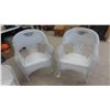 Image 7 : 4 Piece Wicker Patio Set