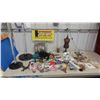 Image 1 : Vintage Photos , Mug Full of Pennies, Shower Rings , Fan, Buttons, Plus
