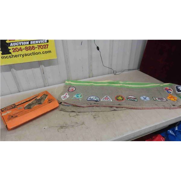 Vintage Official Boy Scout Twin Signal Set with Original Box , Boy Scout 