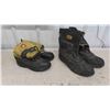 Image 1 : 2 Pairs of Vintage Ski Doo Boots No Size Marked, Soles Measure 11 1/4'' &