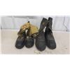 Image 3 : 2 Pairs of Vintage Ski Doo Boots No Size Marked, Soles Measure 11 1/4'' &