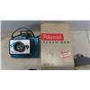 Image 3 : Vintage Cameras with Original Boxes, Manuals, Flashes: Polaroid, Kodak 