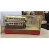 Image 8 : Vintage Metal Truck Frame , Corgi Diecast Car , Matchbox Double Decker Bus in Box, 