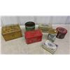 Image 1 : Vintage Cigarette Tins : McDonalds, Sullivan, Ogdens, Union Leader, Plus