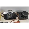 Image 2 : Vintage Cameras with Cases, Lens, Caps, Flashes and More : Flexaret,