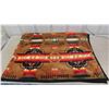 Image 2 : 2 Aboriginal Design Soft Blankets 60'' x 80'' 