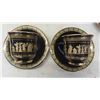 Image 2 : Hand Made 24k KE Greece 12 Cups and Saucers 