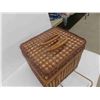 Image 10 : Wicker Picnic Baskets, Shower Curtain, Bamboo Food Bag Storage