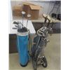 Image 1 : 18 Golf Clubs , 2 Bags, Cart