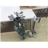 Image 1 : 17 Golf Clubs, 2 Bags, Cart