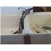 Image 1 : Double Laundry Sink with Legs and Hose 