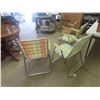 Image 4 : 4 Vintage Folding Lawn Chairs 