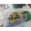 Image 10 : Fishing Box with Lures, Jigs, Weights, Hooks, Line & More 