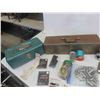 Image 9 : Fishing Box with Lures, Jigs, Weights, Hooks, Line & More 