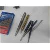 Image 2 : Drill Bits , Punches, Wire Brushes, Tin Snips, Wire Wheel, Hack Saw 